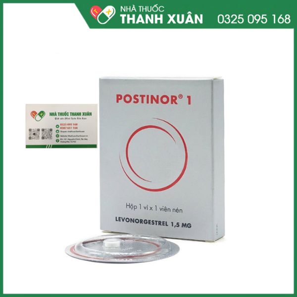 Postinor 1 - Thuốc tránh thai khẩn cấp trong vòng 72h